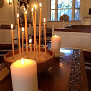 Candles in the Little Chapel